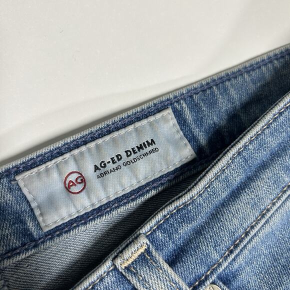 AG Adriano Goldschmied Jeans Womens 28R The Legging Ankle Super Skinny Lght Blue - Picture 2 of 16